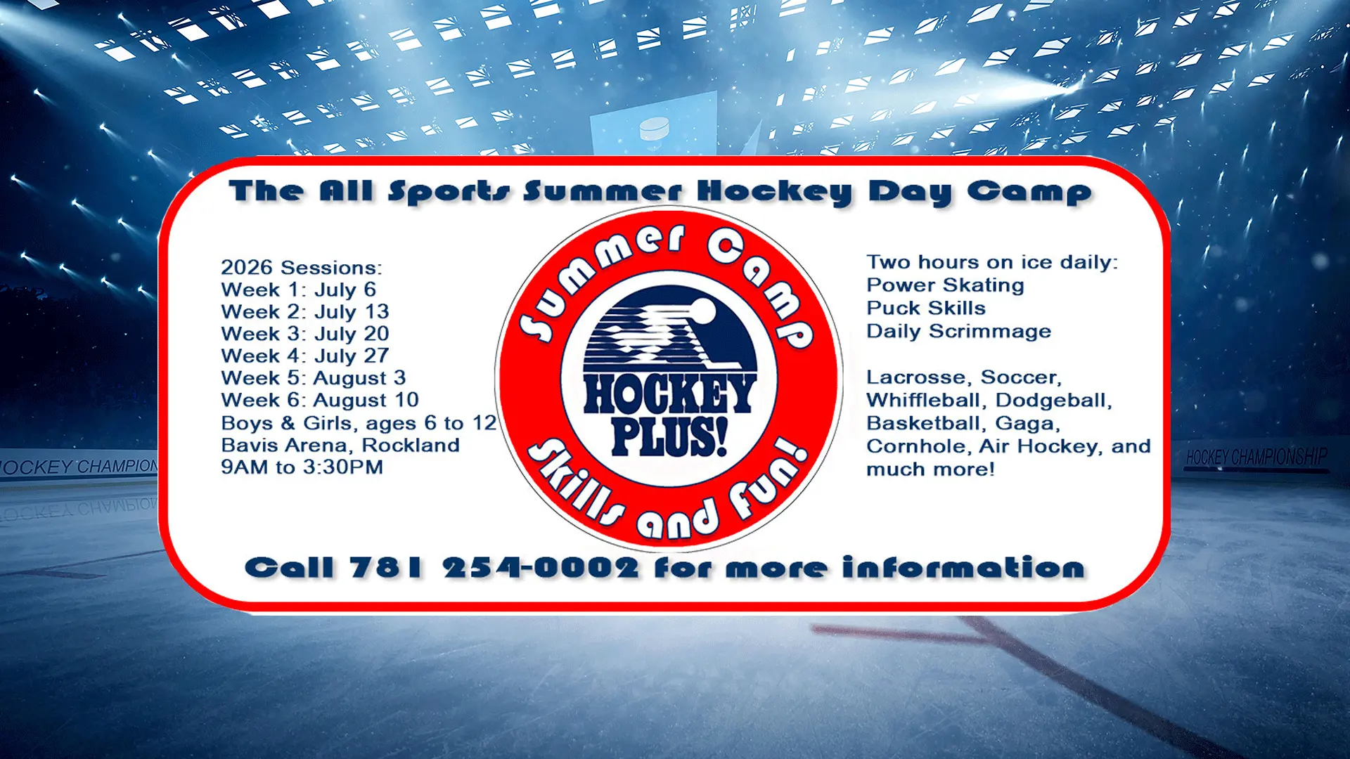 Hockey Plus! Summer Camp